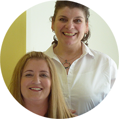 team-marie-and-olga-chiropractic-assistants-circ team-marie-and-olga-chiropractic-assistants-photo